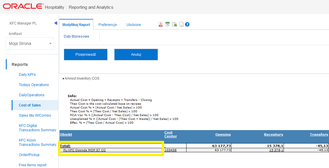 Wybieranie restauracji