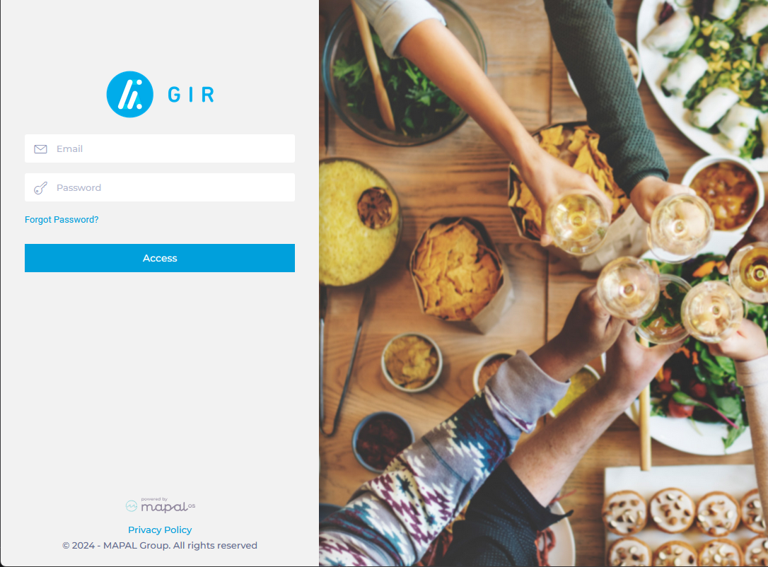 Girnet - Strona logowania