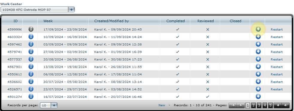 Przechodzenie do grafik&oacute;w